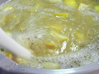 Making pear juice